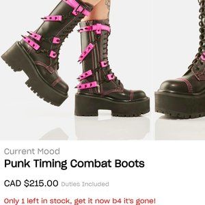 Dolls Kill Boots